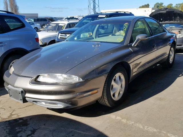 1G3GR62C6X4111802 - 1999 OLDSMOBILE AURORA GRAY photo 2