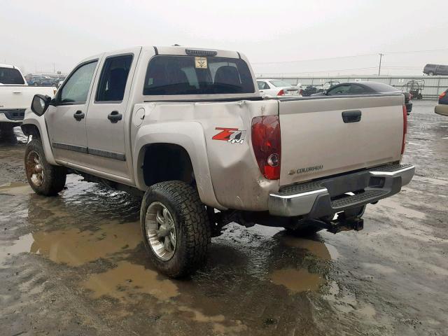 1GCDT136368222511 - 2006 CHEVROLET COLORADO SILVER photo 3