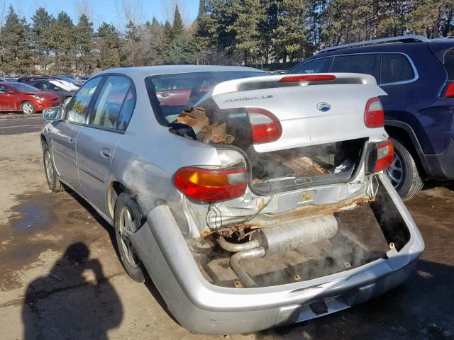 1G1NE52J93M545274 - 2003 CHEVROLET MALIBU LS SILVER photo 3