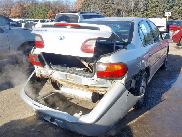 1G1NE52J93M545274 - 2003 CHEVROLET MALIBU LS SILVER photo 4