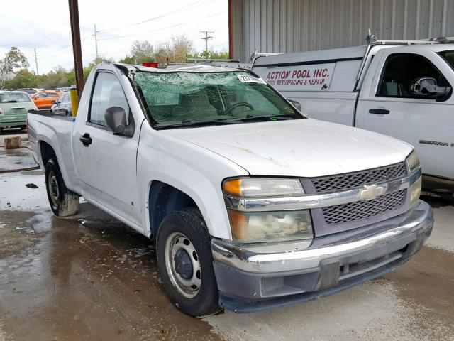 1GCCS149788123314 - 2008 CHEVROLET COLORADO WHITE photo 1