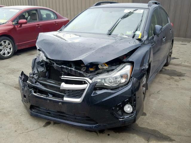 JF1GPAL69EH292391 - 2014 SUBARU IMPREZA SP Көк фото 2