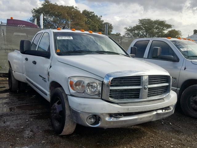 3D7ML48C86G180255 - 2006 DODGE RAM 3500 S WHITE photo 1