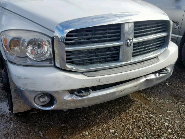 3D7ML48C86G180255 - 2006 DODGE RAM 3500 S WHITE photo 9