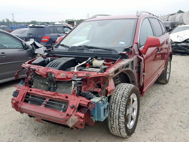 3GNAL3EK3DS622797 - 2013 CHEVROLET CAPTIVA LT Qırmızı foto 2