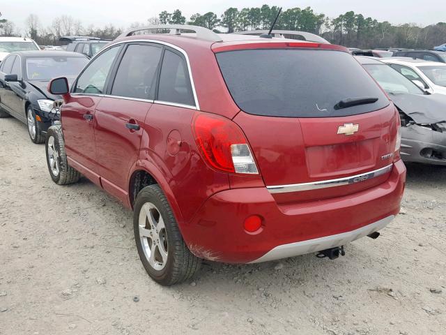 3GNAL3EK3DS622797 - 2013 CHEVROLET CAPTIVA LT Qırmızı foto 3
