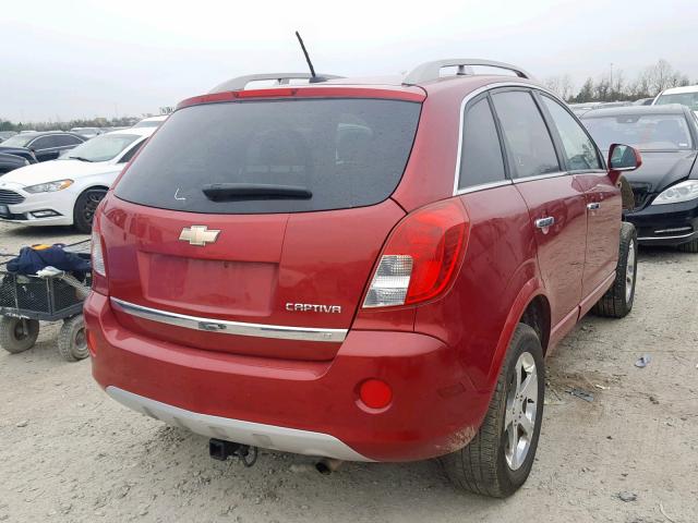 3GNAL3EK3DS622797 - 2013 CHEVROLET CAPTIVA LT Qırmızı foto 4