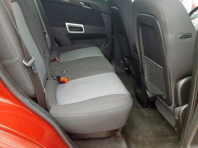 3GNAL3EK3DS622797 - 2013 CHEVROLET CAPTIVA LT Qırmızı foto 6