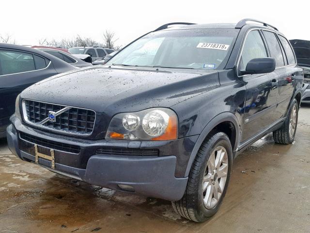 YV1CZ91H931006299 - 2003 VOLVO XC90 T6 BLACK photo 2