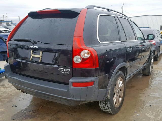 YV1CZ91H931006299 - 2003 VOLVO XC90 T6 BLACK photo 4