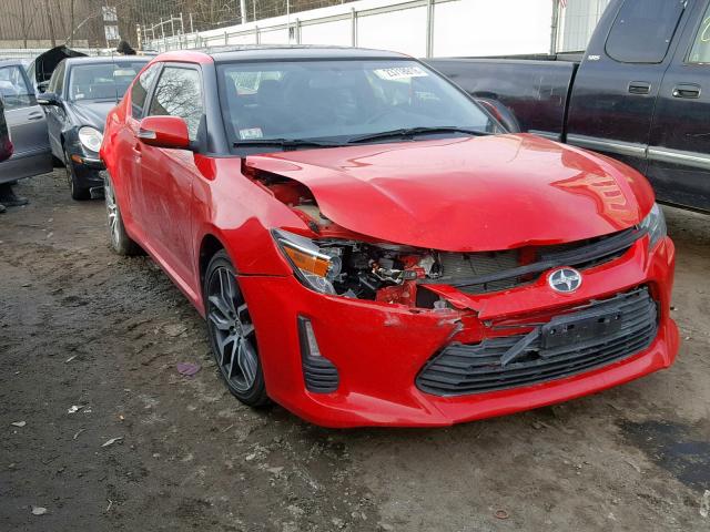 JTKJF5C76F3088920 - 2015 TOYOTA SCION TC RED photo 1