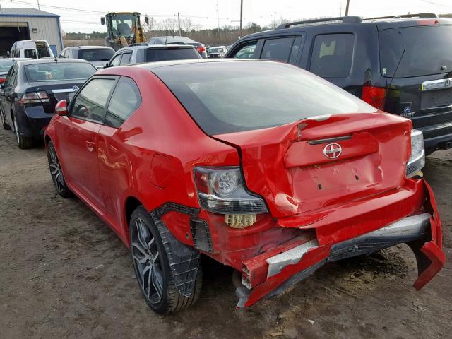 JTKJF5C76F3088920 - 2015 TOYOTA SCION TC RED photo 3