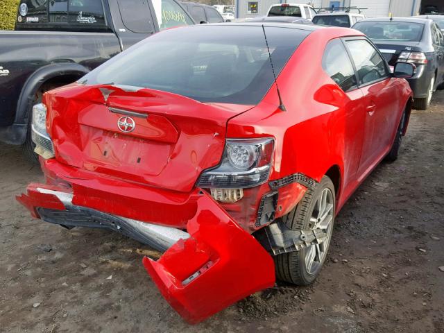JTKJF5C76F3088920 - 2015 TOYOTA SCION TC RED photo 4