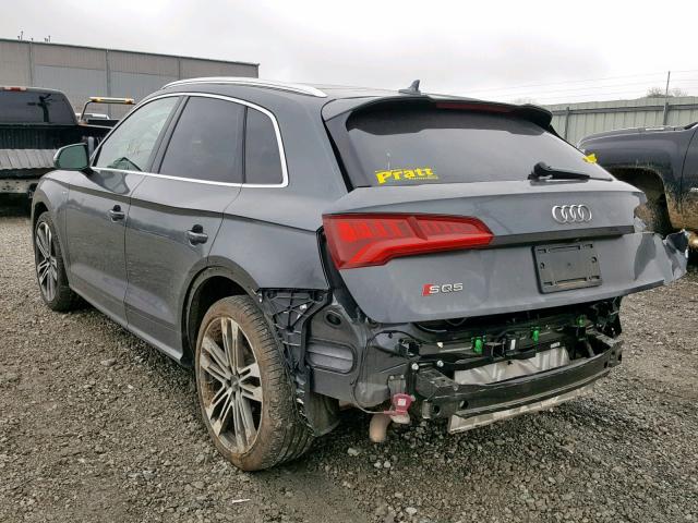 WA1C4AFY5J2134748 - 2018 AUDI SQ5 PRESTI GRAY photo 3