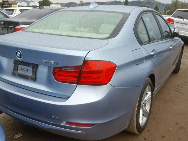 WBA3C1C52DF436785 - 2013 BMW 328 I SULE BLUE photo 4