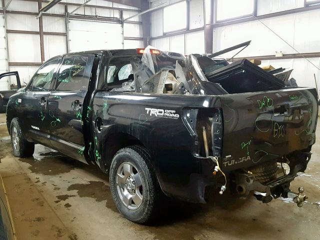 5TFDY5F17BX207972 - 2011 TOYOTA TUNDRA CRE BLACK photo 3