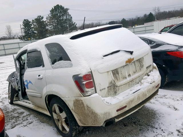 2CNDL037196250414 - 2009 CHEVROLET EQUINOX SP WHITE photo 3