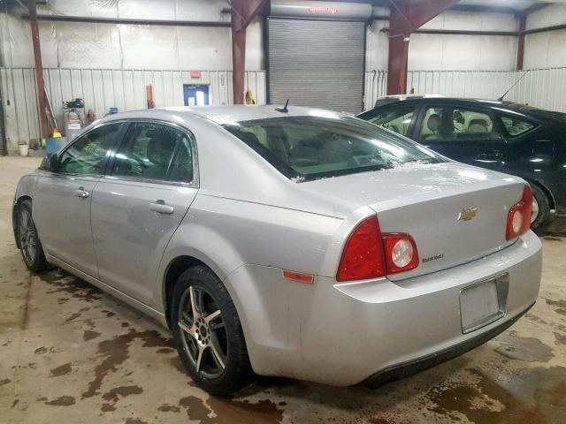 1G1ZB5E1XBF256462 - 2011 CHEVROLET MALIBU LS SILVER photo 3