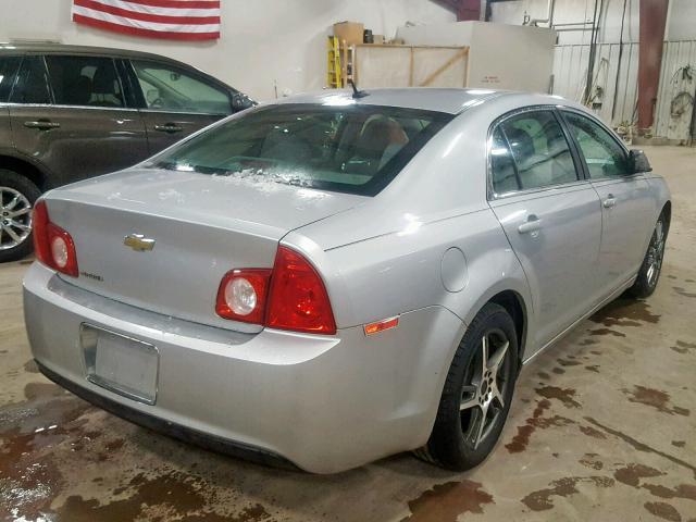 1G1ZB5E1XBF256462 - 2011 CHEVROLET MALIBU LS SILVER photo 4