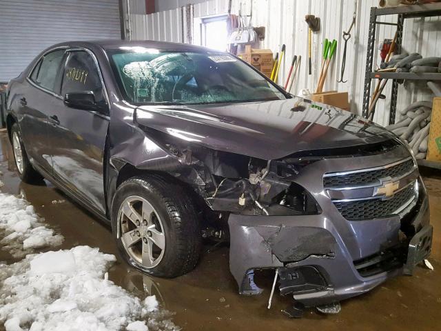 1G11B5SA5DF243834 - 2013 CHEVROLET MALIBU LS GRAY photo 1