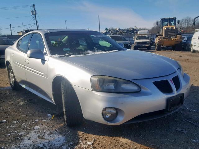 2G2WS522X41363307 - 2004 PONTIAC GRAND PRIX SILVER photo 1