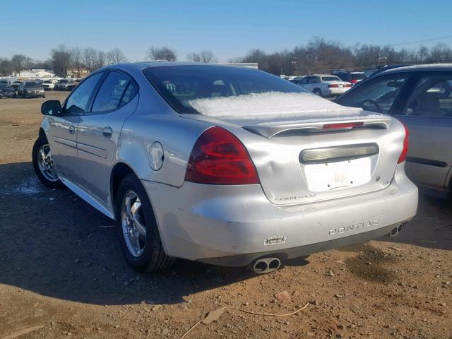 2G2WS522X41363307 - 2004 PONTIAC GRAND PRIX SILVER photo 3