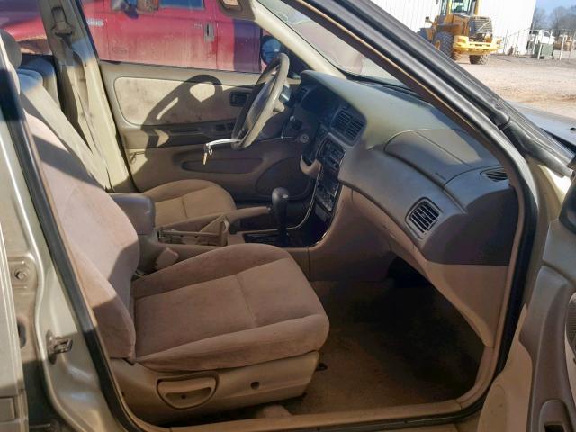 1N4DL01D4XC225787 - 1999 NISSAN ALTIMA XE GOLD photo 5