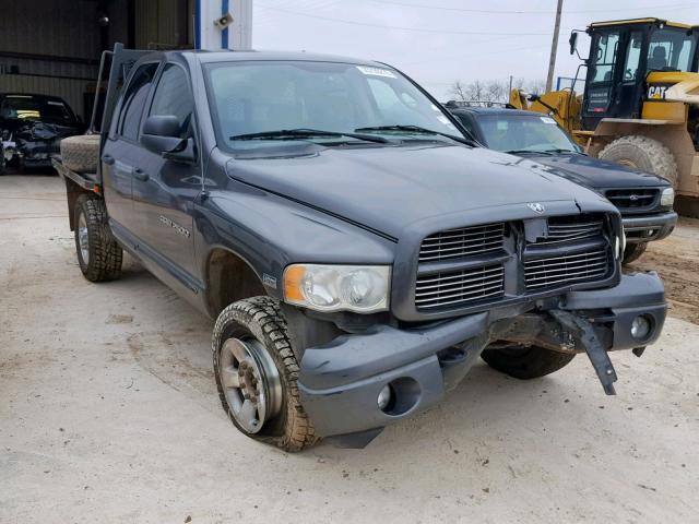 3D7KU28D24G141529 - 2004 DODGE RAM 2500 S GRAY photo 1