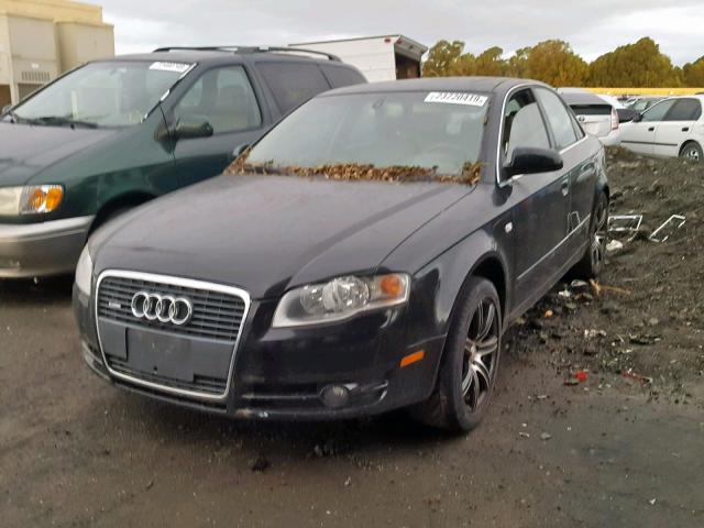 WAUDF78E06A094972 - 2006 AUDI A4 2.0T QU BLACK photo 2