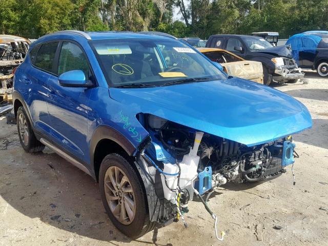 KM8J33A48HU465219 - 2017 HYUNDAI TUCSON LIM BLUE photo 1