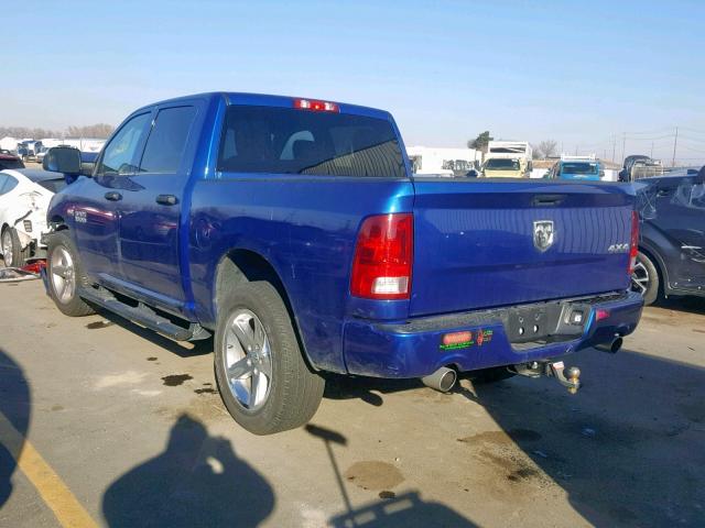 3C6RR7KT8HG618047 - 2017 RAM 1500 ST BLUE photo 3