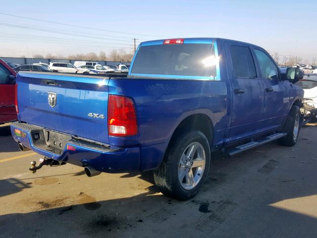 3C6RR7KT8HG618047 - 2017 RAM 1500 ST BLUE photo 4