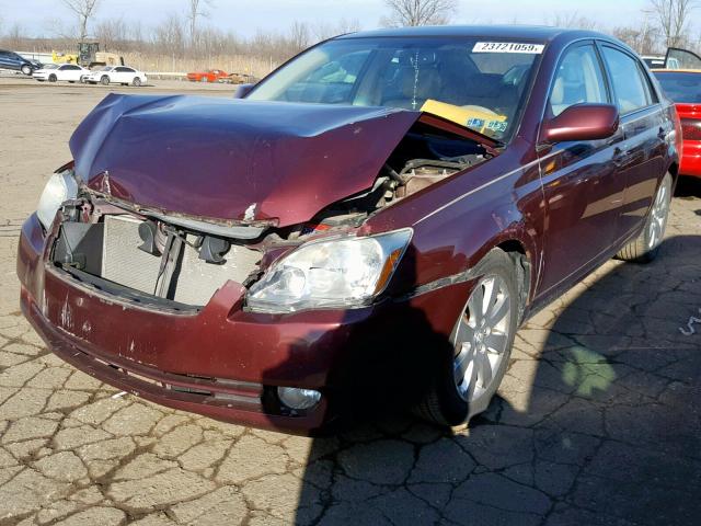 4T1BK36B46U106624 - 2006 TOYOTA AVALON MAROON photo 2