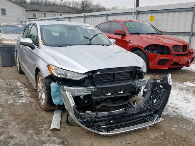 3FA6P0HD6KR126501 - 2019 FORD FUSION SE SILVER photo 1