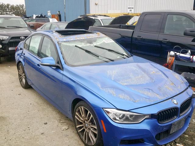 WBA3B9G53ENR91005 - 2014 BMW 335 XI BLUE photo 10