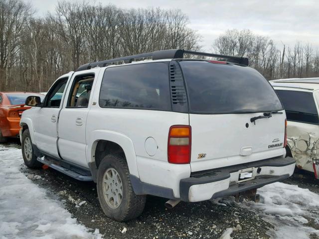 3GNFK16Z13G226281 - 2003 CHEVROLET SUBURBAN K WHITE photo 3