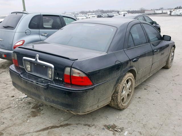 1LNHM87A95Y605174 - 2005 LINCOLN LS BLACK photo 4