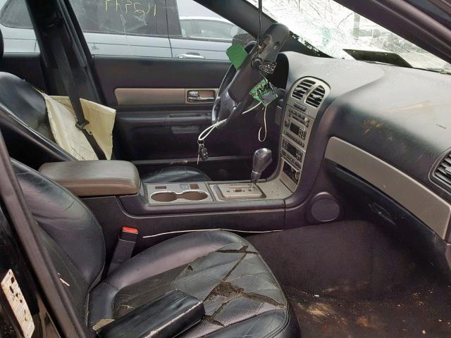 1LNHM87A95Y605174 - 2005 LINCOLN LS BLACK photo 5