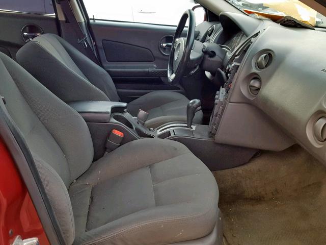 2G2WP522051193073 - 2005 PONTIAC GRAND PRIX RED photo 5