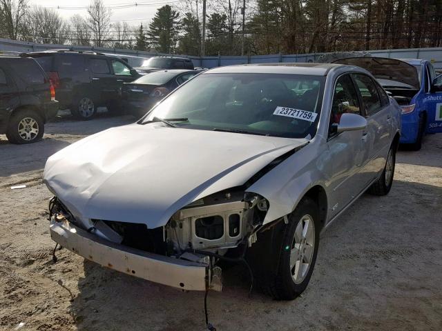 2G1WD58C089120434 - 2008 CHEVROLET IMPALA SUP ვერცხლისფერი ფოტო 2