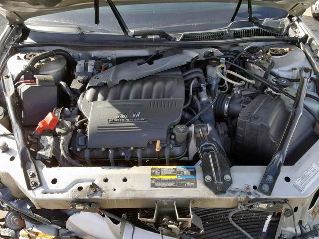 2G1WD58C089120434 - 2008 CHEVROLET IMPALA SUP ვერცხლისფერი ფოტო 7