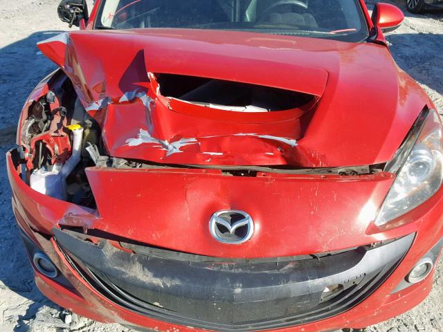 JM1BL1H35A1176624 - 2010 MAZDA SPEED 3 红色 照片 7