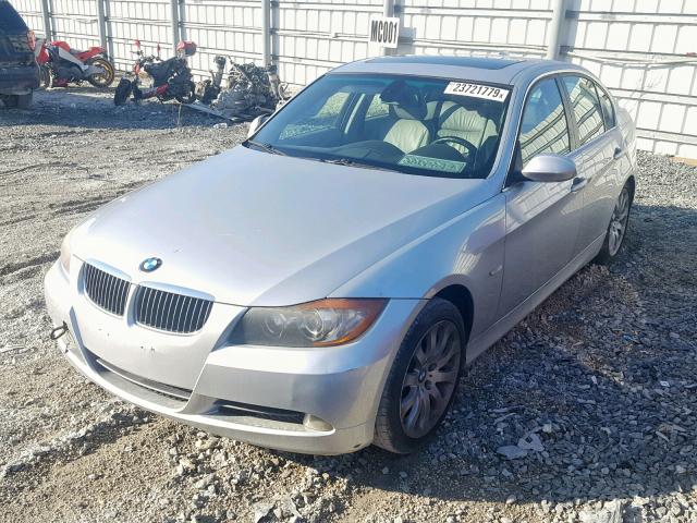 WBAVB33586KS31960 - 2006 BMW 330 I SILVER photo 2