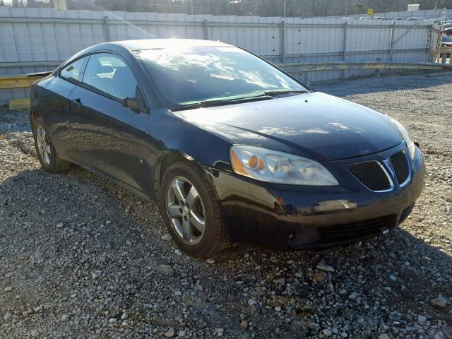 1G2ZH18N574275442 - 2007 PONTIAC G6 GT BLACK photo 1