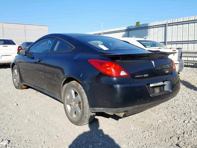 1G2ZH18N574275442 - 2007 PONTIAC G6 GT BLACK photo 3