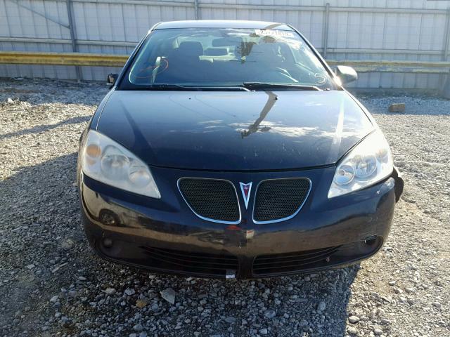 1G2ZH18N574275442 - 2007 PONTIAC G6 GT BLACK photo 9