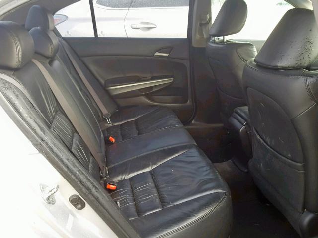 1HGCP36838A047988 - 2008 HONDA ACCORD EXL SILVER photo 6