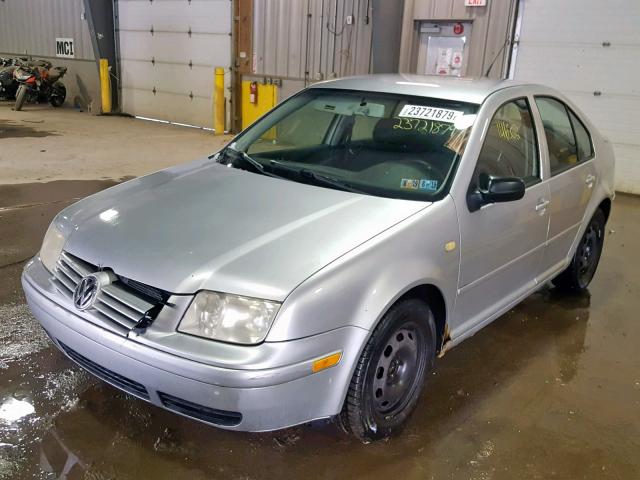 3VWRC29M6YM038189 - 2000 VOLKSWAGEN JETTA GL GRAY photo 2