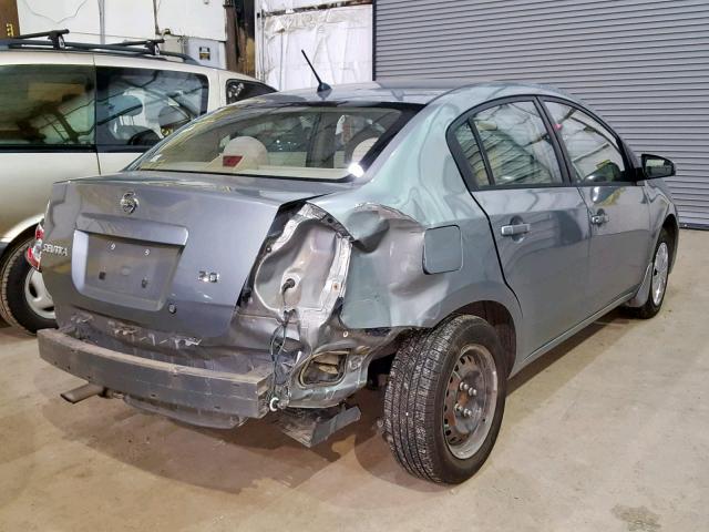 3N1AB61E17L661676 - 2007 NISSAN SENTRA 2.0 SILVER photo 4