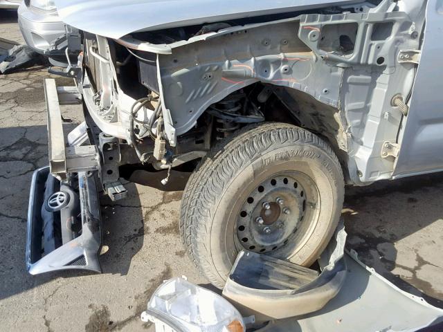 5TETU62N35Z008176 - 2005 TOYOTA TACOMA PRE SILVER photo 9